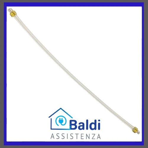 TUBO CON BOCCOLE 230 mm. PER MACCHINA CAFFE' DE LONGHI NESPRESSO LATTISSIMA