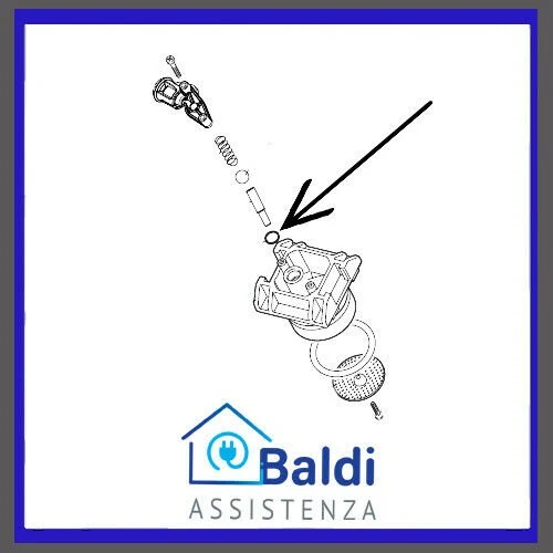 RICAMBIO 2 PEZZI GUARNIZIONE OR ORM 0060-10 NBR PER MACCHINA CAFFE' SAECO GAGGIA