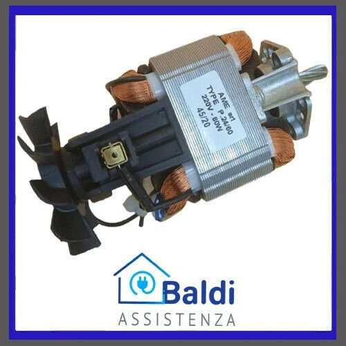 RICAMBIO ORIGINALE MOTORE 230V PER SFOGLIATRICE IMPERIA PASTA FACILE 600 610