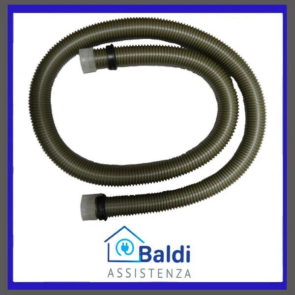 TUBO FLESSIBILE CON CLIP DI FISSAGGIO 180 CM. PER ASPIRAPOLVERE VARI MODELLI