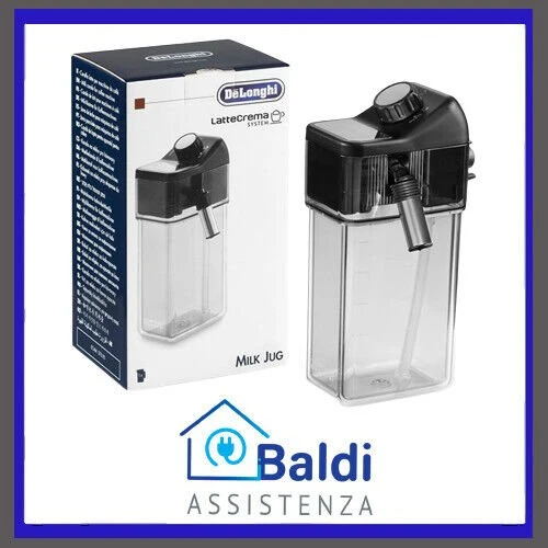 RICAMBIO CARAFFA LATTE MILK JUG PER MACCHINA CAFFE' DE LONGHI DINAMICA PLUS