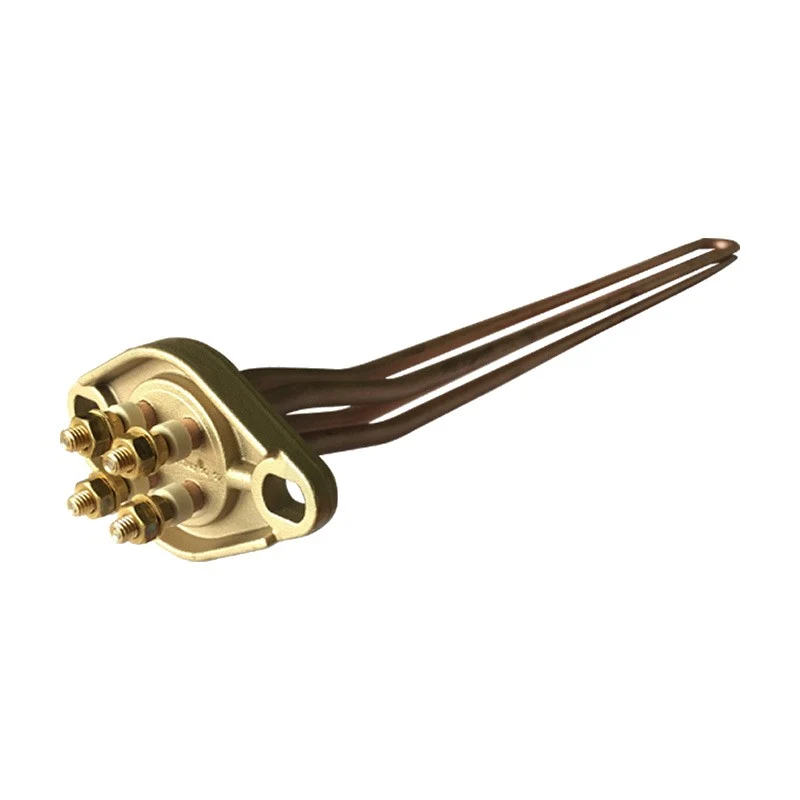 Resistenza 3GRP 3700W 220V LSF=570MM con dadi - ricambio per macchina da caffè