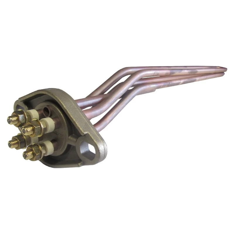 Resistenza 3GR. 3700W 230V LSF=460MM con dadi - ricambio per macchina da caffè