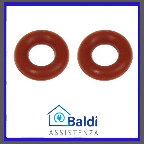 2 PEZZI GUARNIZIONE CONNETTORE TUBI PER MACCHINA CAFFE' NESPRESSO DE LONGHI EN90