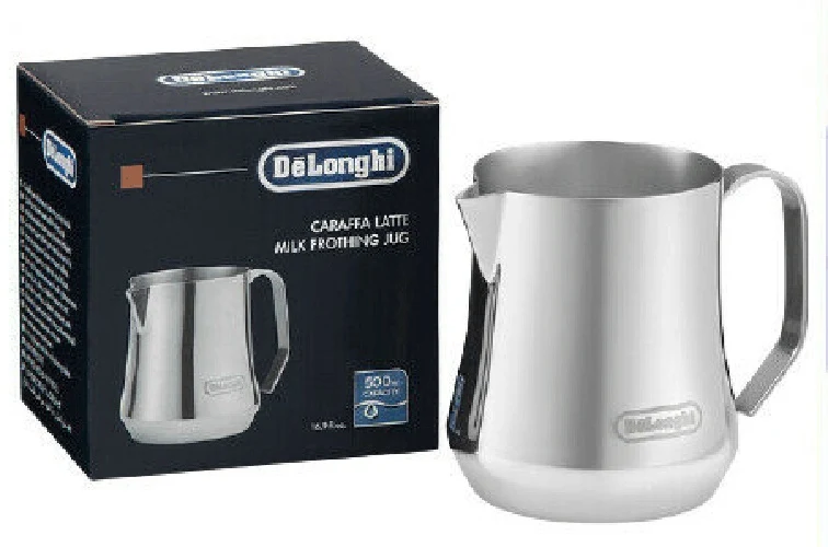 DE LONGHI ACCESSORIO CARAFFA MONTA LATTE IN ACCIAIO INOSSIDABILE 500 ML DLSC069