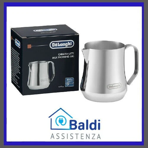 DE LONGHI ACCESSORIO CARAFFA MONTA LATTE IN ACCIAIO INOSSIDABILE 500 ML DLSC069