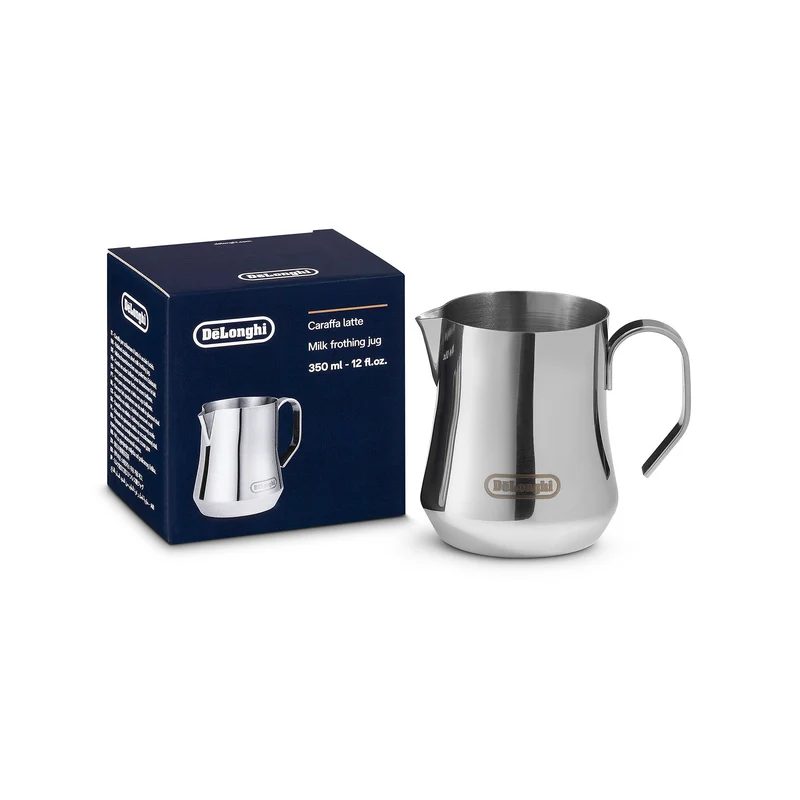 DE LONGHI ACCESSORIO CARAFFA MONTALATTE DI ACCIAIO SATINATO 350 ML DLSC060