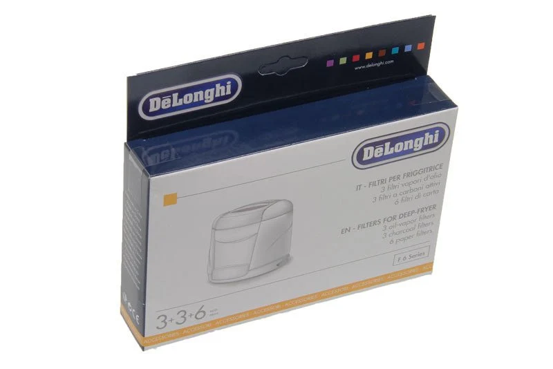 RICAMBIO KIT FILTRI PER FRIGGITRICE FRIGGITRICI DE LONGHI SERIE F6 - F17