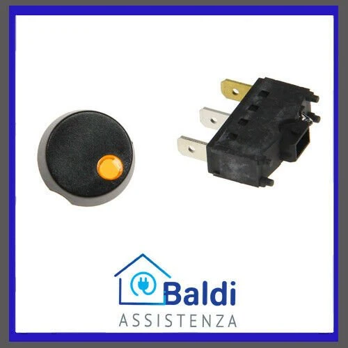 KIT INTERRUTTORE CON LED + PULSANTE PER MACCHINA CAFFE' ARIETE MOKA AROMA 1337