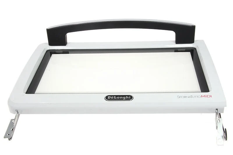 RICAMBIO PORTA COMPLETA CON CERNIERE PER FORNO ELETTRICO DE LONGHI EO2430 EO2435