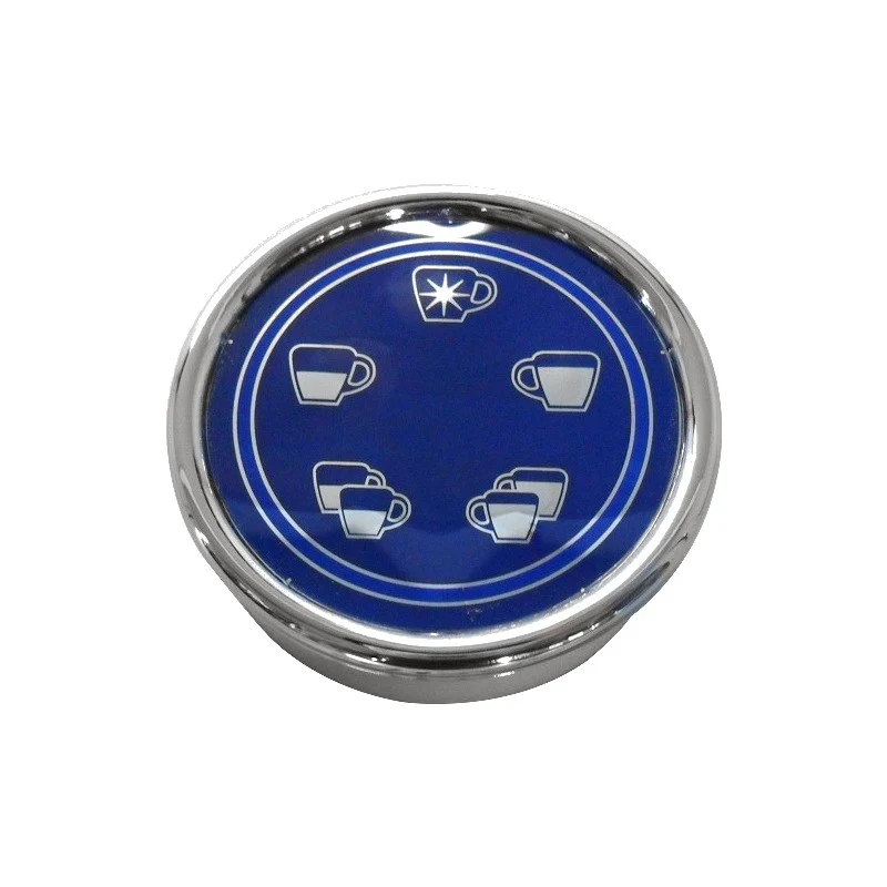 Pulsantiera paganini cromo 5T/5L "blue - ricambio per macchina da caffè