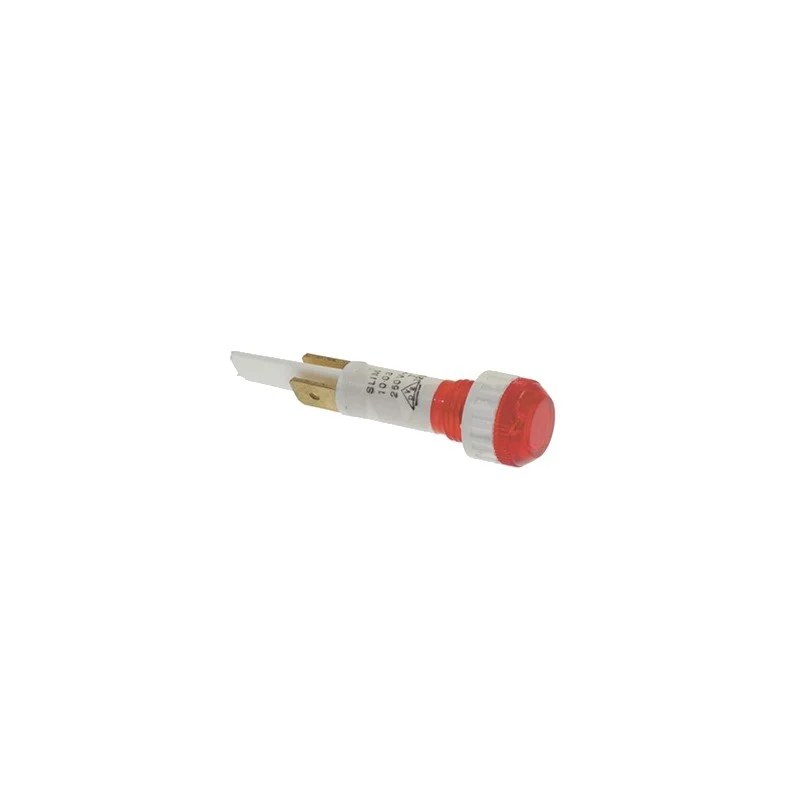 Lampada spia rossa 230V - ricambio per macchina da caffè