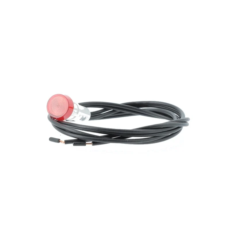 Lampada spia rossa 220V - ricambio per macchina da caffè