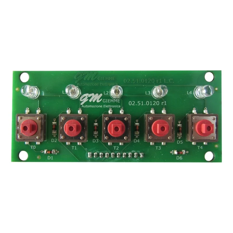 Scheda pulsantiera 5T/5L astoria/ Wega - ricambio per macchina da caffè