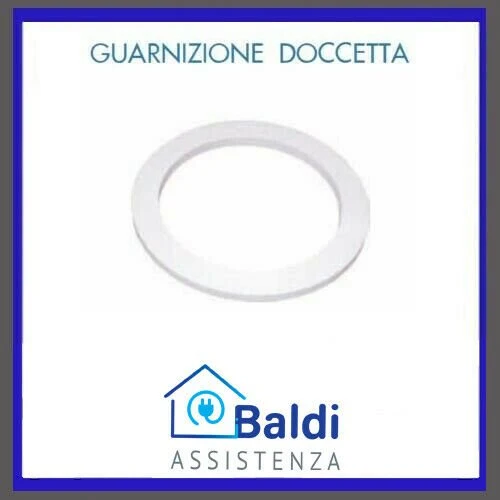 RICAMBIO 2 PEZZI GUARNIZIONE DOCCETTA PER MACCHINA CAFFE' MOKA ALICIA DE LONGHI 4 TAZZE