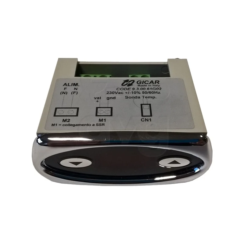 Termopid ssr cromo 230VAC display rosso - ricambio per macchina da caffè