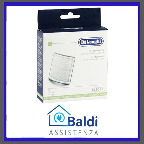 FILTRO HEPA DLS011 COLOMBINA DE LONGHI XLF1200 XLF1300E XLF1500E/ES XLF1600PES