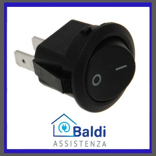 INTERRUTTORE UNIPOLARE 250V 10A PER SCOPA ELETTRICA COLOMBINA DE LONGHI XL XLD