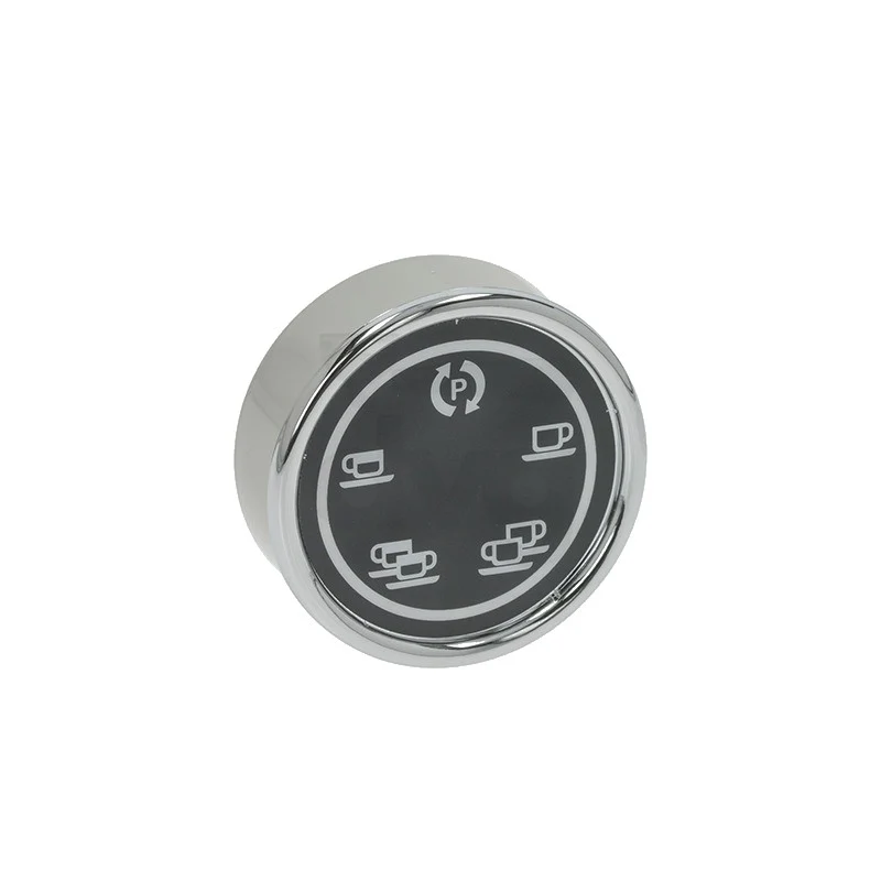 Pulsantiera mod. lollo cromo 5T/5L - vbm - ricambio per macchina da caffè