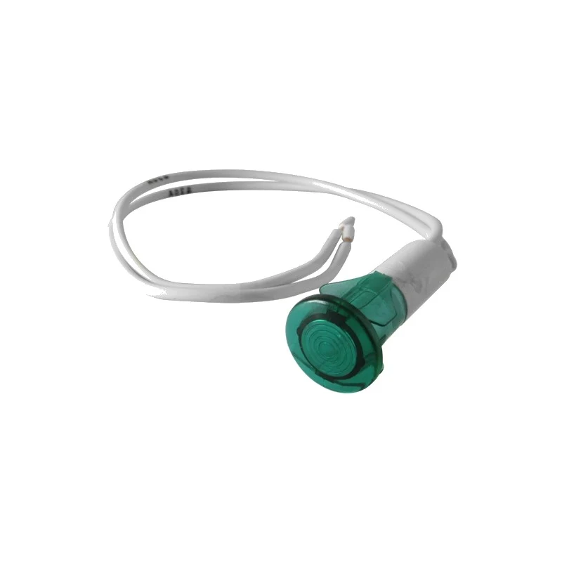 Lampada spia verde fluorescente 240V - ricambio per macchina da caffè