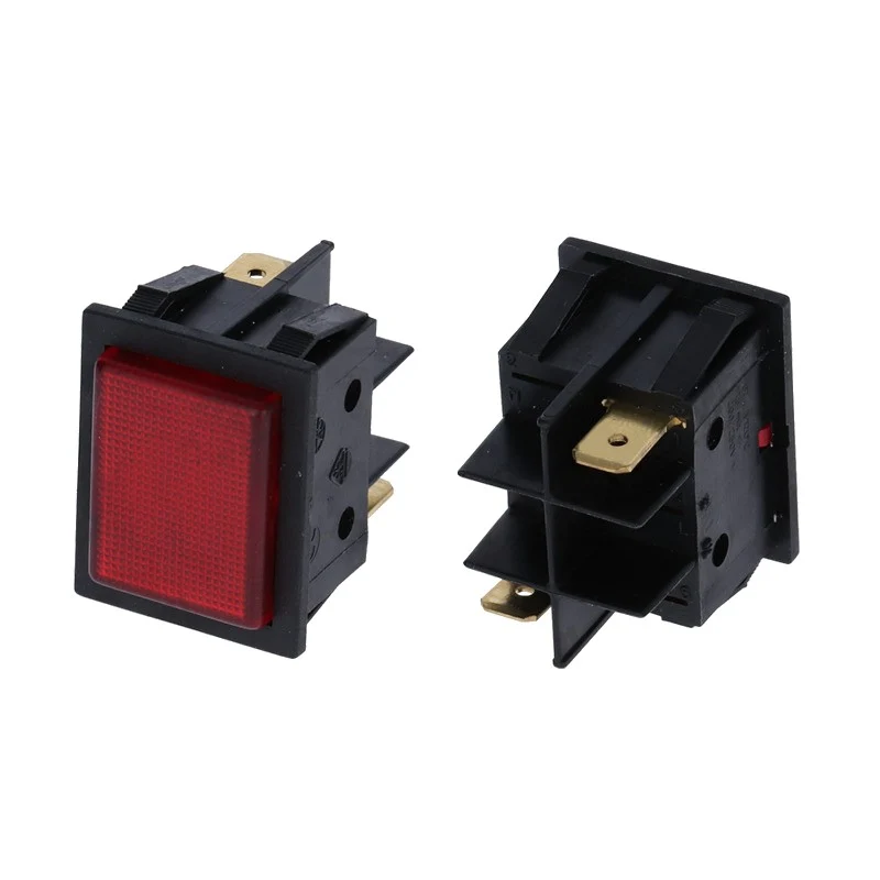 Lampada spia rossa cava 22X30M 250V 120° - ricambio per macchina da caffè