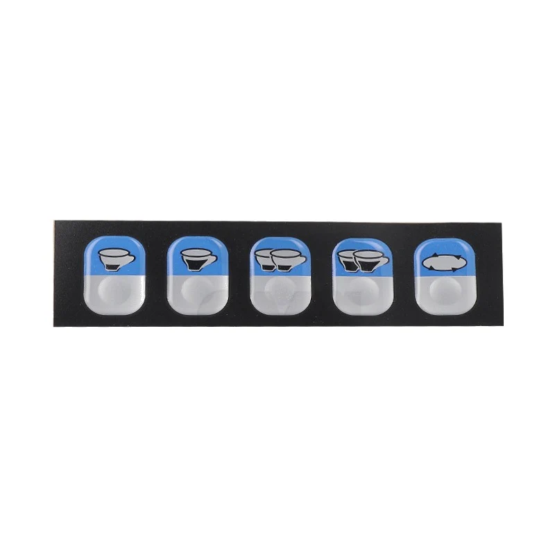 Membrana pulsantiera 5 tasti mod. megacrem - ricambio per macchina da caffè