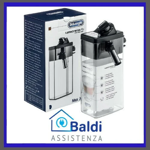 RICAMBIO CARAFFA LATTE MILK JUG PER MACCHINA CAFFE' DE LONGHI PRIMADONNA ELETTA