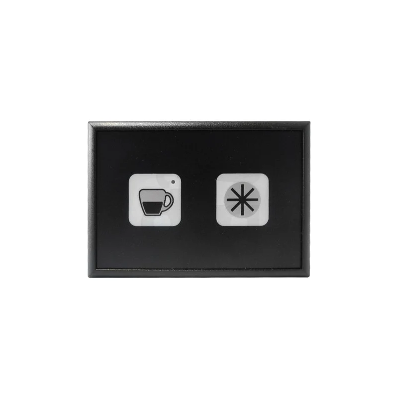 Pulsantiera dosatura manuale 2 tasti 1 LED - ricambio per macchina da caffè