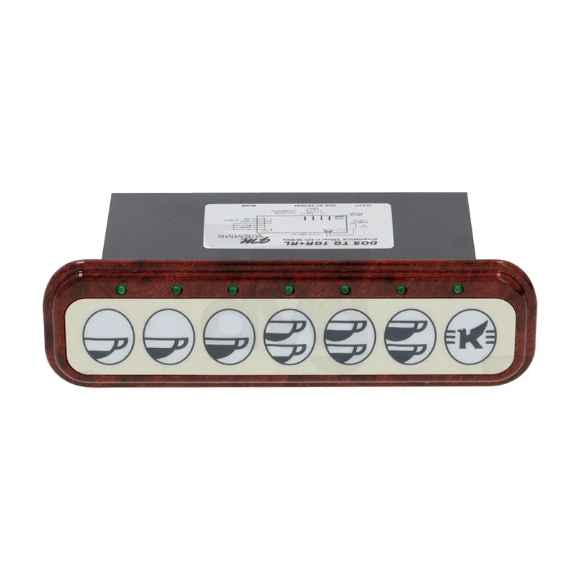 Pulsantiera centralina th 7 DOSI/7LED 230V - ricambio per macchina da caffè