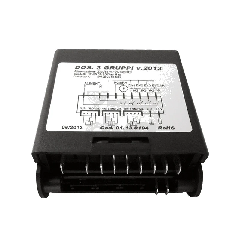 Dosatura RL0 3 grp 230V spaziale - ricambio per macchina da caffè
