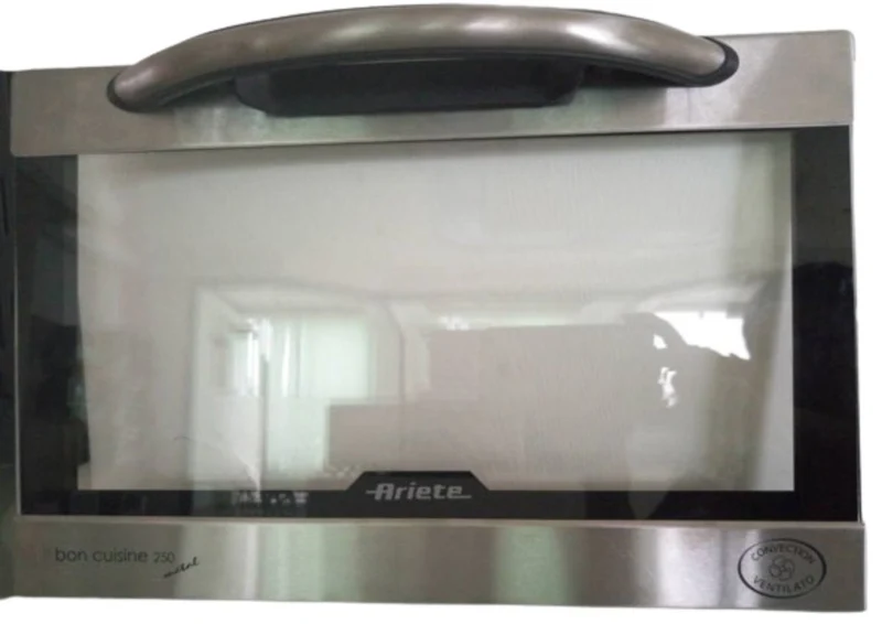 RICAMBIO ORIGINALE PORTA SPORTELLO PER FORNO ARIETE BON CUISINE 25LT 0974