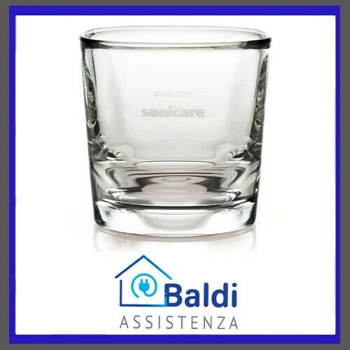RICAMBIO BICCHIERE VETRO RICARICA PER SPAZZOLINO DA DENTI PHILIPS SONICARE DIAMOND CLEAN
