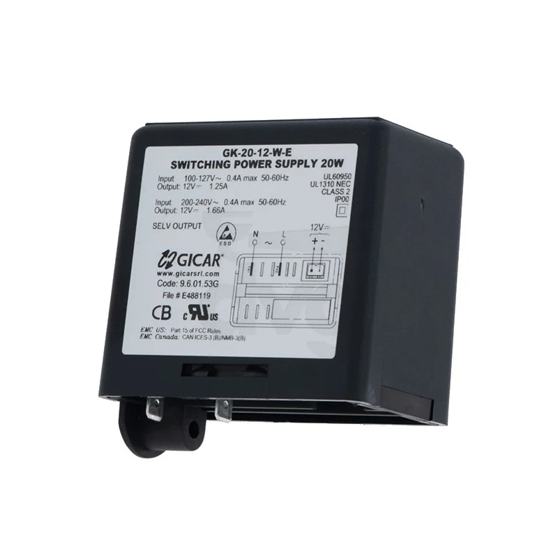 Alimentatore switching "GK-20-12-W-E" - ricambio per macchina da caffè