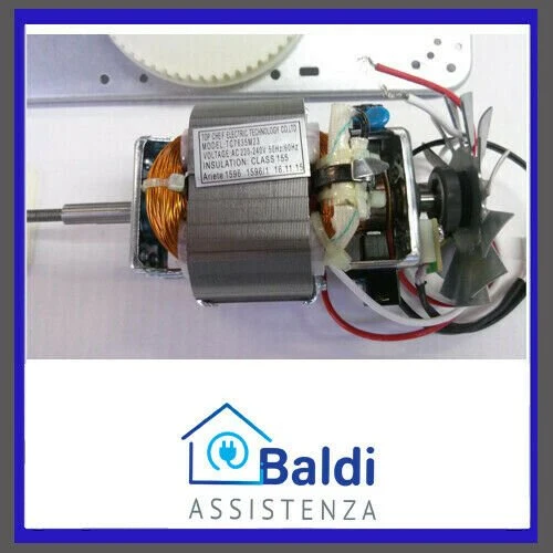 MOTORE AC220-240V PER IMPASTATRICE ARIETE 1596 (FUSIBILE 142°) VECCHIA VERSIONE