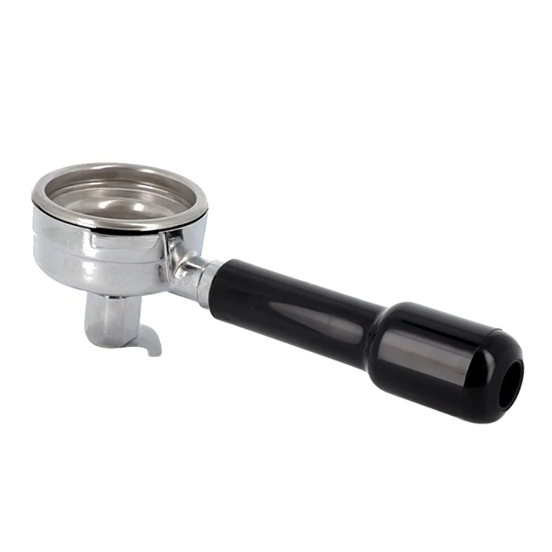 Portafiltro D.58MM 1TZ con manopola nera - ricambio per macchina da caffè