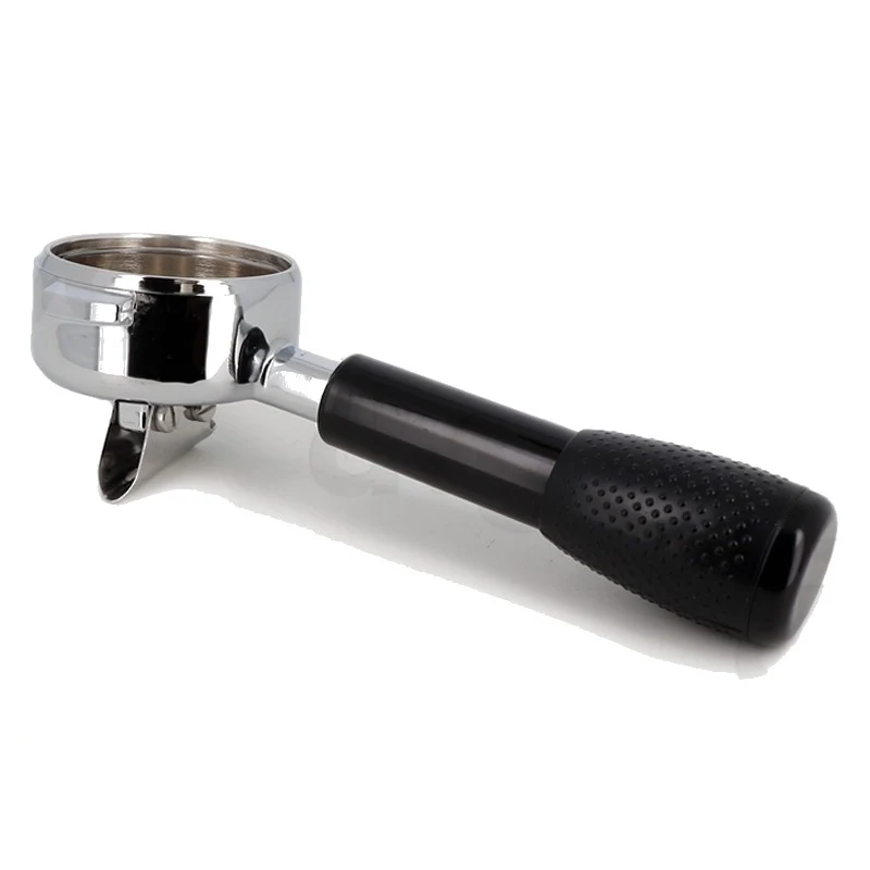 Portafiltro 2 fori con manopola completo - ricambio per macchina da caffè