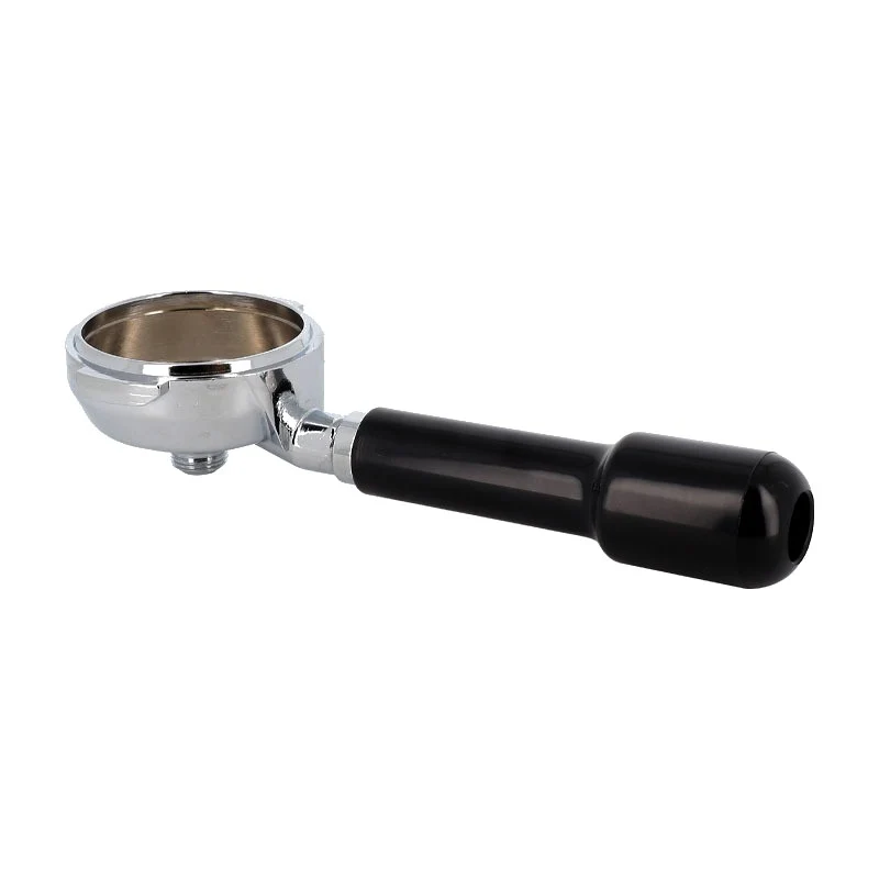 Portafiltro 3/8 con manopola classica nera - ricambio per macchina da caffè