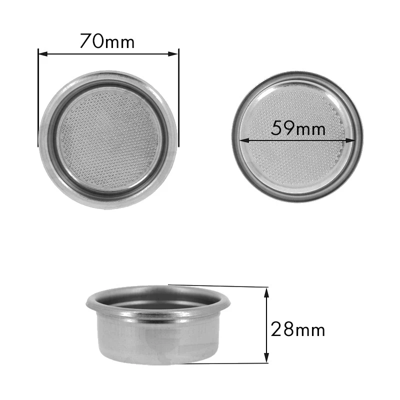 Filtro 3TZ 21G. H.28 canalino esterno aisi - ricambio per macchina da caffè
