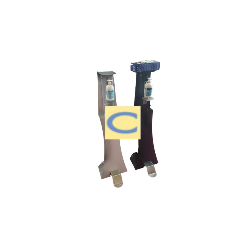 DISTRIBUTORE CON PIANTANA DISPENSER GEL A PEDALE (NON + DISPONIBILE)