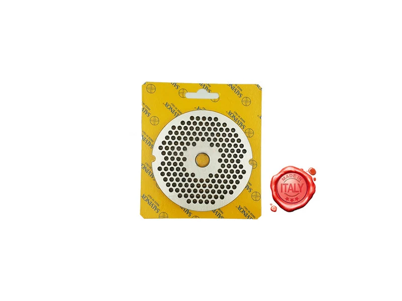 Tritacarne - piastra inox 32 Diam.fori 6 MM senza Mozzo