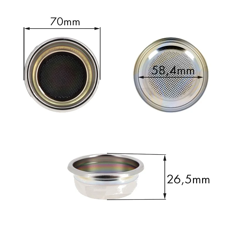Filtro 2TZ 16/20G. H.26,5 competizione - ricambio per macchina da caffè