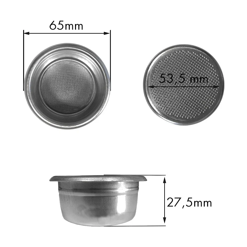 Filtro 2TZ 14G. H.27,5 La spaziale - ricambio per macchina da caffè