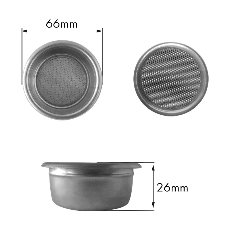 Filtro 2TZ 14G. H.26,4 canalino esterno - ricambio per macchina da caffè