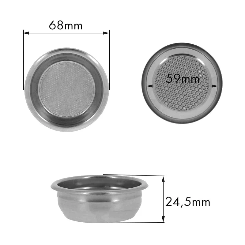 Filtro 2TZ 14G. H.24,5 Gaggia - ricambio per macchina da caffè