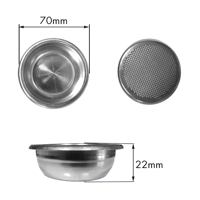 Filtro 2TZ 12G. H.22 canalino esterno aisi - ricambio per macchina da caffè