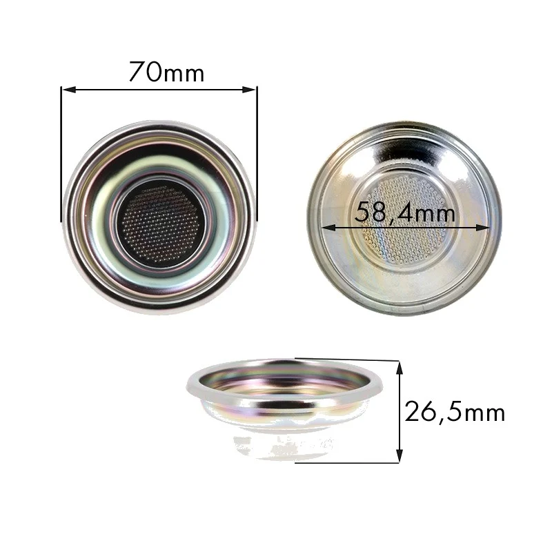 Filtro 1TZ 7/9G. H.26,5 competizione - ricambio per macchina da caffè