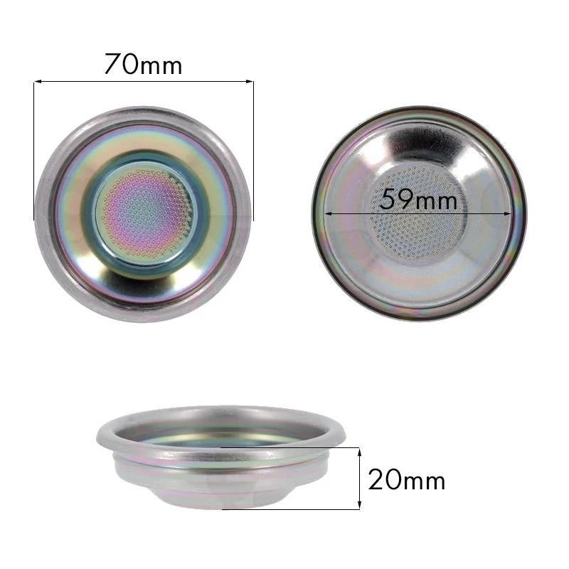 Filtro 1TZ 6G. H.20 canalino esterno - ricambio per macchina da caffè