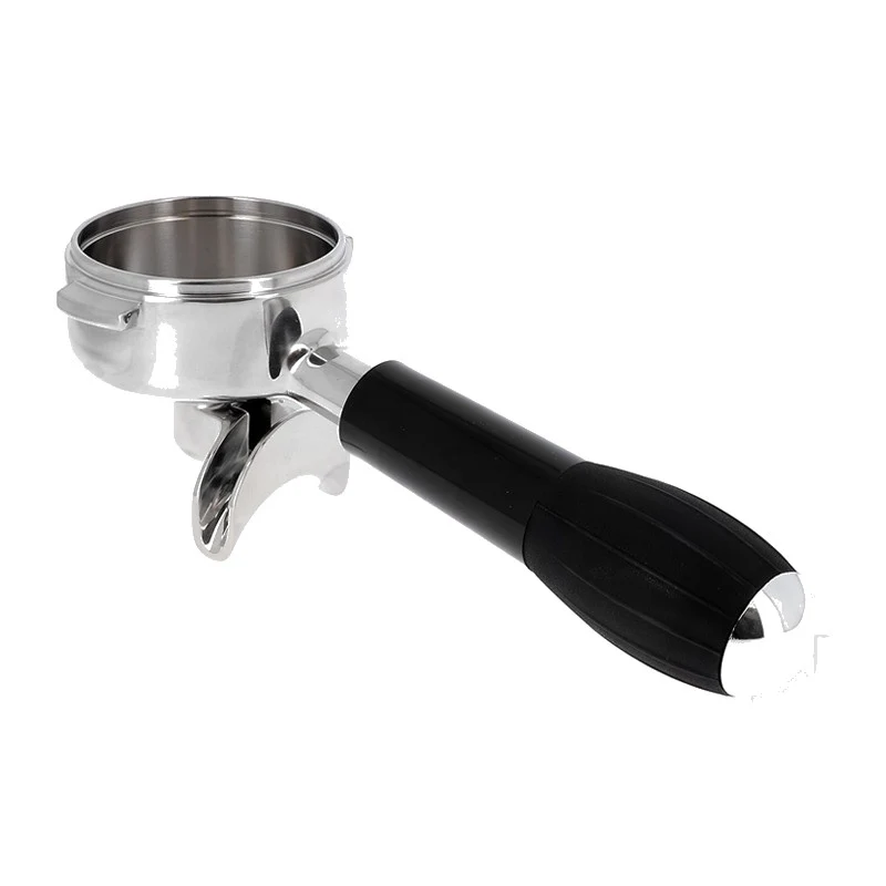 Portafiltro INOX con manopola, tappo cromato - ricambio per macchina da caffè