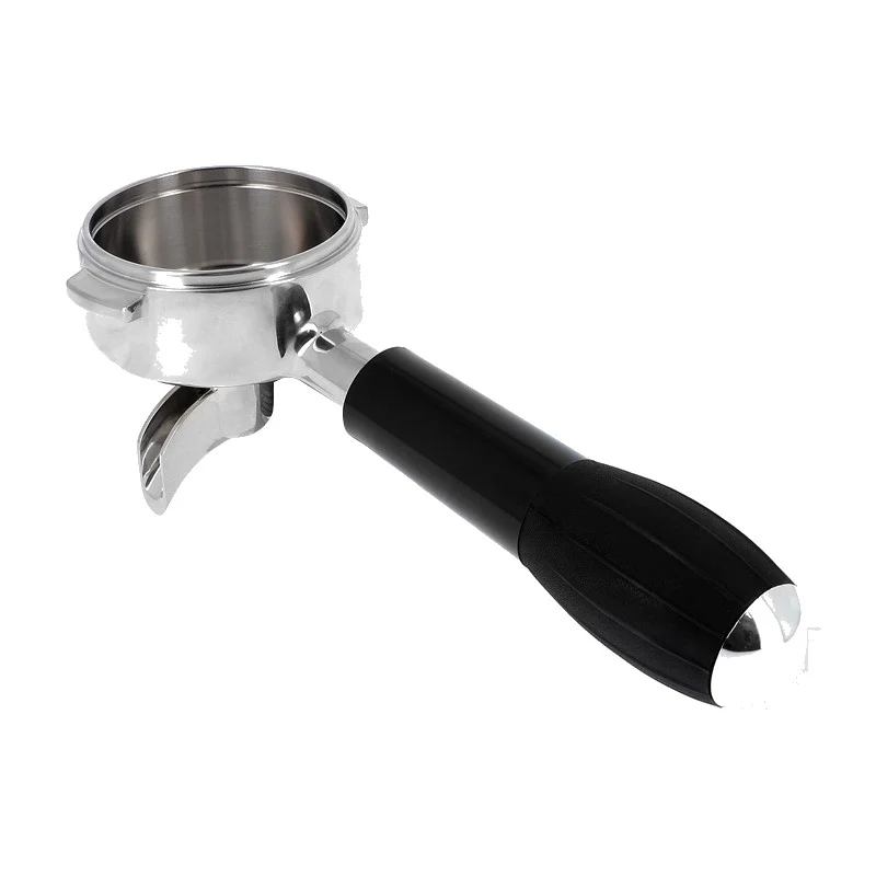 Portafiltro INOX con manopola, tappo cromato - ricambio per macchina da caffè