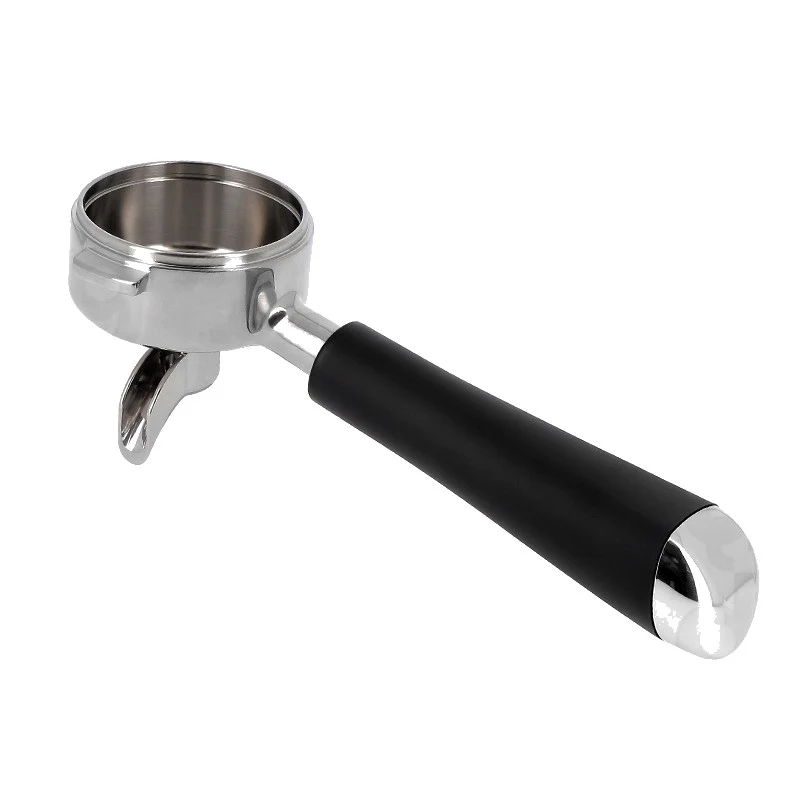 Portafiltro INOX con manopola superior - ricambio per macchina da caffè